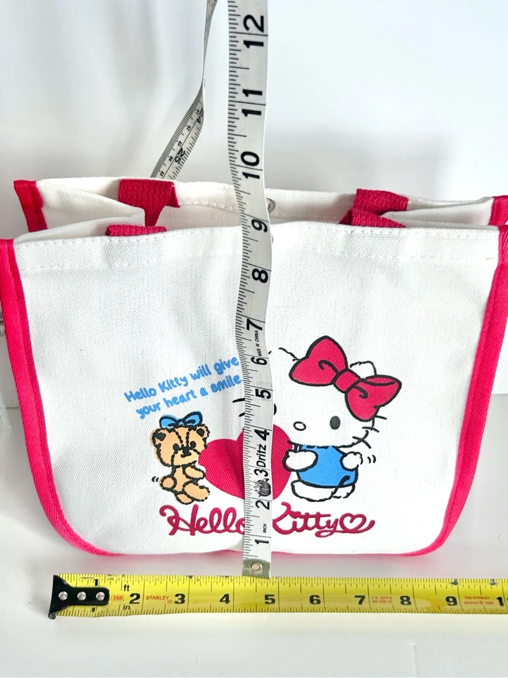 ❤️(HK411) Hello Kitty Adorable 4-Piece Tote Bag Bundle!
